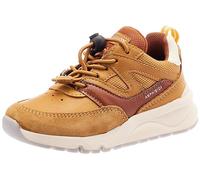 Geox J ROONER Boy B ABX A, Zapatillas para Niños, DK Yellow/Brown, 36 EU