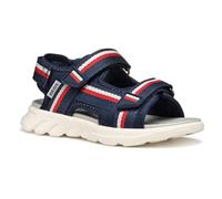 Geox J Sandal AIRADYUM BO, Sandalia, Navy/Red, 30 EU