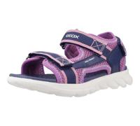Geox - J SANDAL AIRADYUM GI, Sandalia Niñas, Navy/Purple,