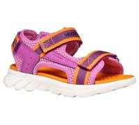 Geox J Sandal AIRADYUM GI, Sandalia, Fuchsia/Orange, 32 EU