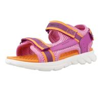 Geox - J SANDAL AIRADYUM GI, Sandalia Niñas, Fuchsia/Orange,