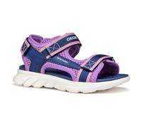 Geox - J SANDAL AIRADYUM GI, Sandalia Niñas, Navy/Purple,