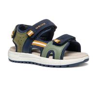 Geox J Sandal ALBEN Boy A, Sandalia, Sage/Navy, 38 EU