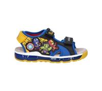 Geox J Sandal Android Boy, Sandalia, Black Royal, 34 EU