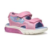Geox J Sandal CIBERDRON G, Sandalia, Pink/Lt Sky, 37 EU