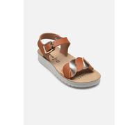 Geox - J SANDAL COSTAREI GI, Sandalia Niñas, Biscuit/Rose Gold,