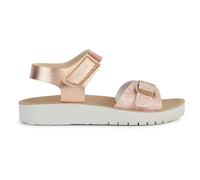 Geox J Sandal Costarei Gi, Sandalia, Rose Gold, 34 EU