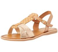Geox J Sandal Eolie Girl, Sandalia, Cognac Rose Gold, 33 EU