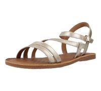 Geox - J SANDAL EOLIE GIRL, Sandalia Niñas, Platinum,