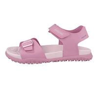 Geox J Sandal Fommiex Gir, Sandalias Niñas, Dk Pink Lt Lilac, 32 EU