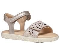 Geox J Sandal Haiti Girl, Sandalia, Lt Rose/Platinum, 25 EU