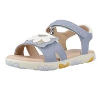 Geox J Sandal Haiti Girl, Sandalia, Lt Avio/White, 24 EU