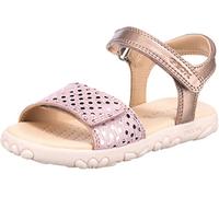 Geox J Sandal Haiti Girl, Sandalias para Niña, Rosa (Antique Rose) , 32 EU