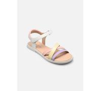 Geox J Sandal Karly Girl, Sandalia, White/Lilac, 28 EU