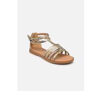 Geox J Sandal Karly Girl J7235D 32 Oro y bronce