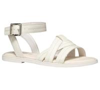 Geox J Sandal Karly Girl, Sandalia, White, 35 EU