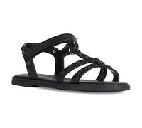 Geox J SANDAL KARLY GIRL, Sandalia para Niñas, BLACK, 29 EU