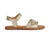 Geox J Sandal Karly Girl, Sandalia, Plateado, 33 EU