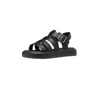 Geox J Sandal Kodette Gir, Negro, 38 EU