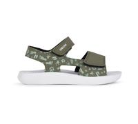 Geox J Sandal Lightfloppy, Sandalia, Verde Militar, 39 EU