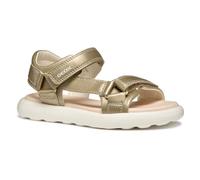 Geox - J SANDAL PUFFYPOP GI, Sandalia Niñas, Lt Gold,