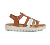 Geox J Sandal Soleima Gir, Sandalia, Brandy Copper, 24 EU