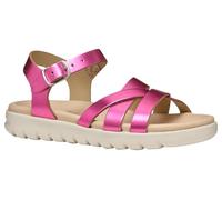 Geox - J SANDAL SOLEIMA GIR, Sandalia Niñas, Fuchsia,