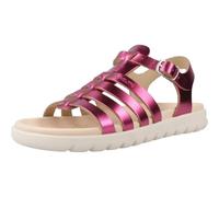 Geox J Sandal Soleima Gir - Sandalias para niña, fucsia, talla 32 EU