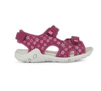 Geox J Sandal Whinberry G, Sandalia Mujer, Dk Raspberry Lilac, 37 EU