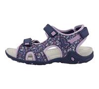 Geox J SANDAL WHINBERRY G, Sandalia para Niñas, NAVY/DK LILAC, 27 EU