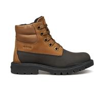 Geox J SHAYLAX Boy Ankle Boot, LT Brown/Black, 35 EU, Lt Brown Black, 35 EU