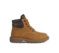 Geox J Shaylax Boy B, Botines Niños, Multicolor Yellow Brown, 33 EU