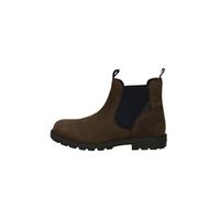 Geox J SHAYLAX BOY, Barco Ankle para Niños, BROWN/NAVY, 35 EU