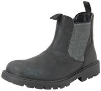 Geox J Shaylax Girl, Bota de Tobillo Mujer, Negro, 37 EU