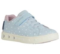 Geox J Skylin Girl C, Zapatillas, Lt Blue Pink, 35 EU