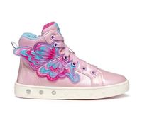 Geox J Skylin Girl - Zapatillas Deportivas para niña, Color Rosa y Fucsia, Talla 33 EU, Rosa Fucsia, 33 EU