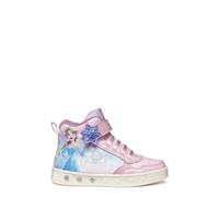 Geox J Skylin Girl, Zapatillas, Rosa, 29 EU