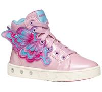 Geox J Skylin Girl, Zapatillas, Rosa Fucsia, 26 EU