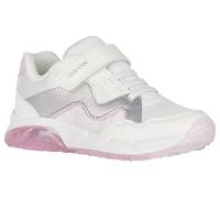 Geox J Spaziale Girl A, Zapatillas, Blanco, Rosa, 38 EU