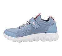 Geox J SPHERICA Girl, Zapatillas para Niñas, Indigo/LT Coral, 38 EU