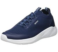 Geox J Sprintye Boy A, Sneakers, Blue Navy 02, 32 EU