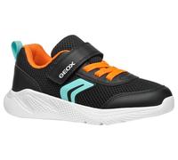 Geox J SPRINTYE Boy A, Zapatillas, Black/Lt Blue, 28 EU