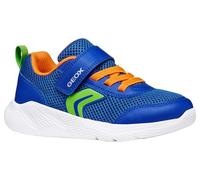 Geox J SPRINTYE Boy A - Zapatillas Deportivas, Color Azul y Naranja, Talla 36 EU