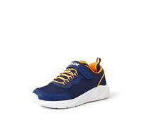 Geox J Sprintye Boy E, Sneakers Niños, Multicolor Navy Orange, 38 EU