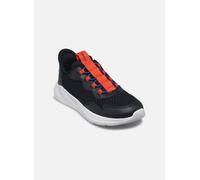 Geox J SPRINTYE Fast IN B - Zapatillas Deportivas, Color Azul Marino/Rojo, Talla 32 EU, Azul Marino, 32 EU