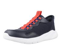 Geox J SPRINTYE Fast IN B - Zapatillas Deportivas, Color Azul Marino/Rojo, Talla 35 EU, Azul Marino, 35 EU