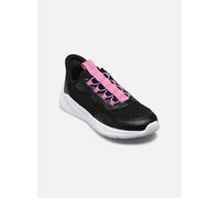 Geox J Sprintye Fast in G, Zapatillas, Color Negro y Fucsia, 36 EU