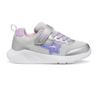 Geox J SPRINTYE Girl A Sneaker, Silver/Lila, Talla 31 EU