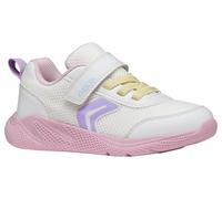 Geox J SPRINTYE Girl B - Zapatillas Deportivas, Color Blanco/Rosa, Talla 38 EU