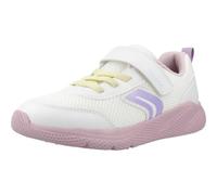 Geox J SPRINTYE Girl B - Zapatillas Deportivas, Color Blanco/Rosa, Talla 38 EU